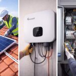 Napelemes rendszer tervezés inverterrel és tetőre szerelt panelekkel