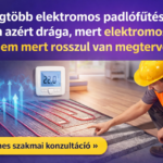 elektromos padlófűtés hatékony tervezéssel családi házban
