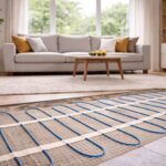 elektromos padlófűtés nappaliban laminált padló alatt